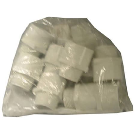 Genova Genova Products 30410CP 1 in. Schedule 40 PVC MIP Adapter; 10 Pack 564676